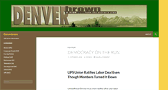 Desktop Screenshot of denverbrown.com